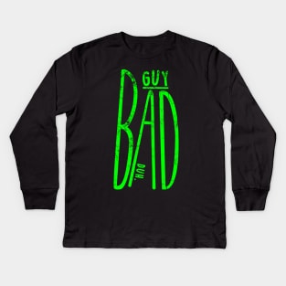 Bad Guy Green - Billie Eilish Kids Long Sleeve T-Shirt